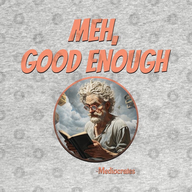 Meh, Good Enough -Mediocrates by DanielLiamGill